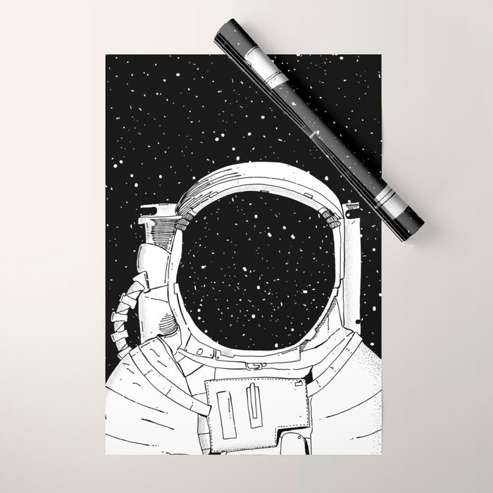 Astronaut Wrapping Paper Gallery Image 1