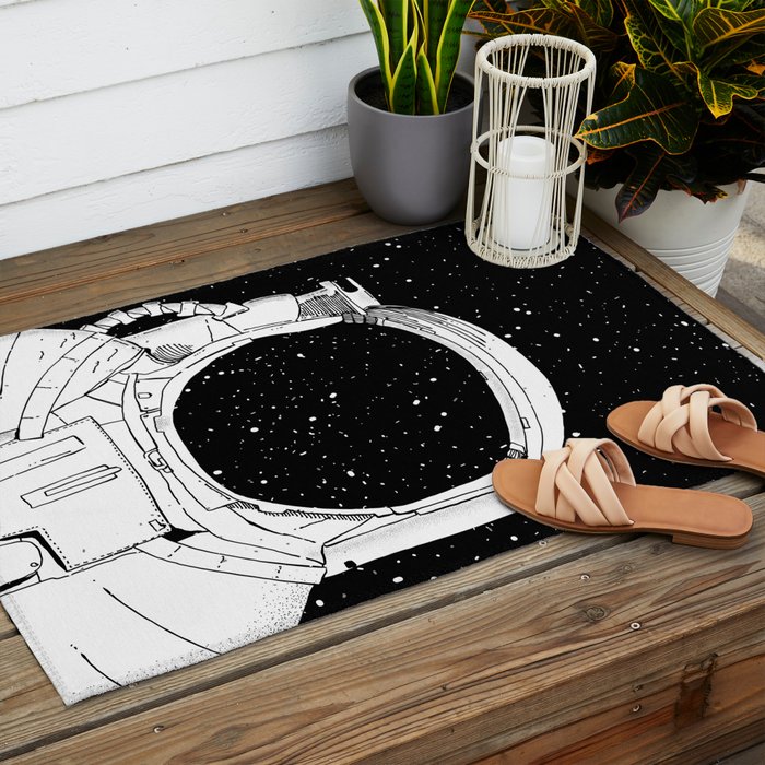 Astronaut Outdoor Rug Gallery Image 2