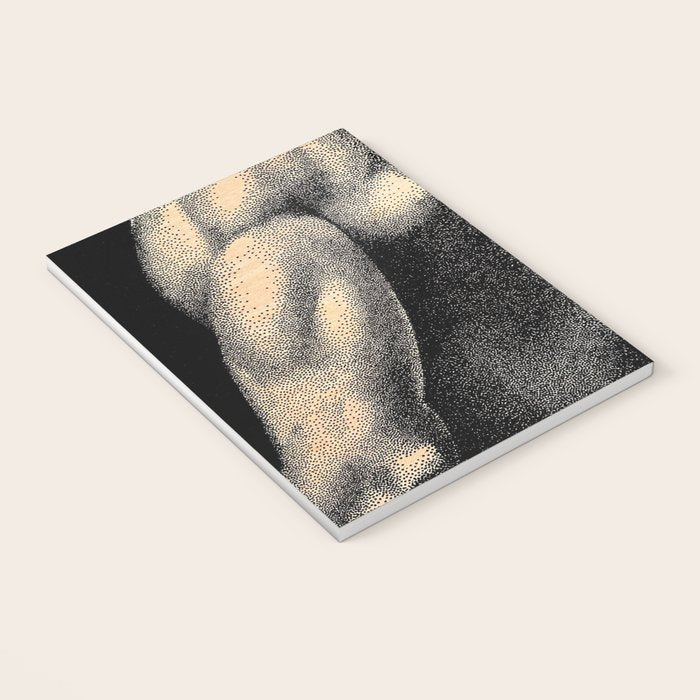 Grained 2 - NOODDOOD painting on wood Notebook Gallery Image 3