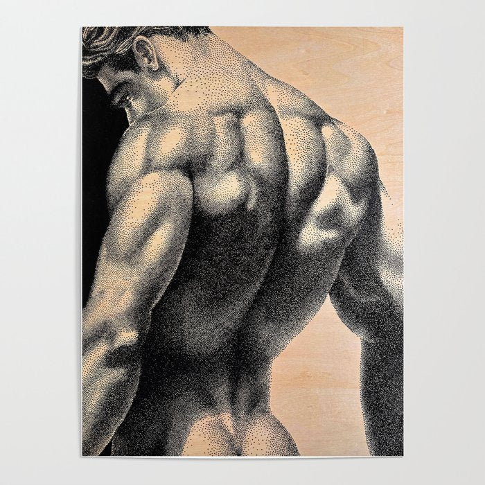 Grained 2 - NOODDOOD painting on wood Poster Gallery Image 4