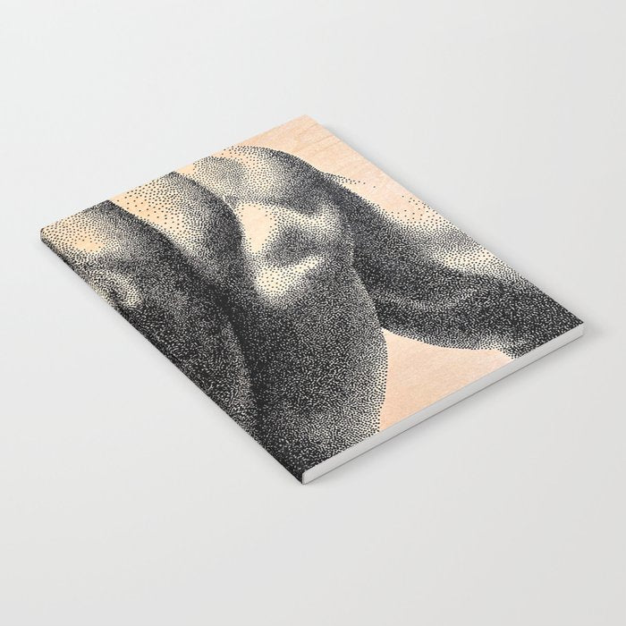 Grained 2 - NOODDOOD painting on wood Notebook Gallery Image 2