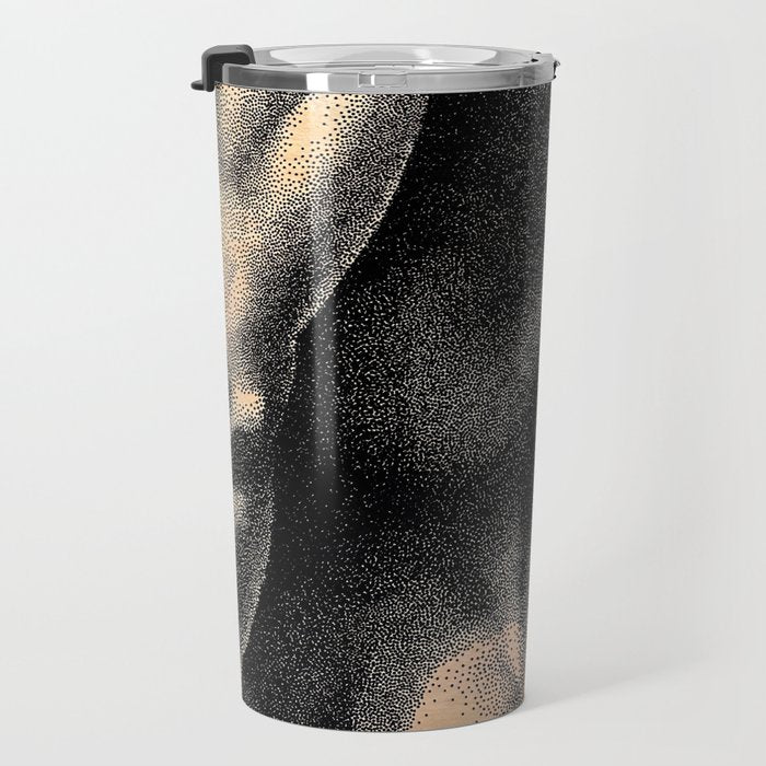 Grained 2 - NOODDOOD painting on wood Travel Mug Gallery Image 3