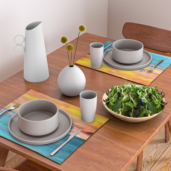 Traverse City Sunset Dream Placemat Gallery Image 2