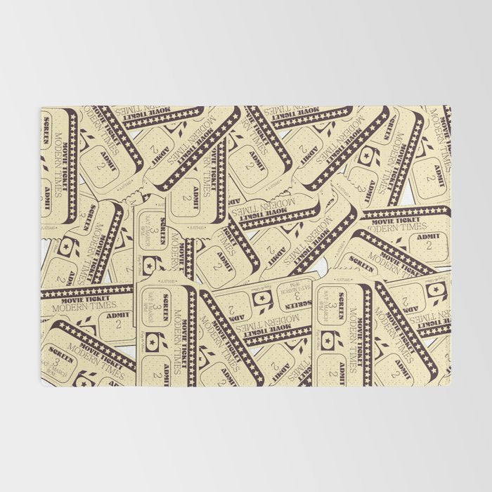 Movie tickets Rug Gallery Image 2