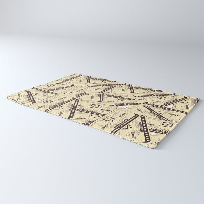Movie tickets Rug Gallery Image 3