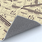 Movie tickets Rug Gallery Image 4