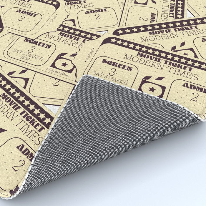 Movie tickets Rug Gallery Image 4