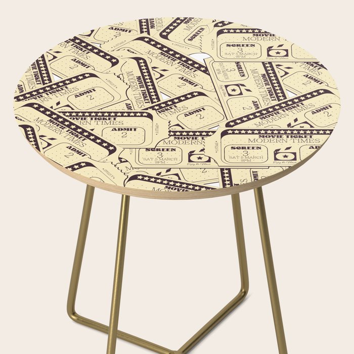 Movie tickets Side Table Gallery Image 2