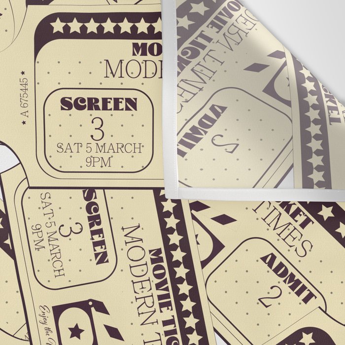 Movie tickets Wall Tapestry Gallery Image 3