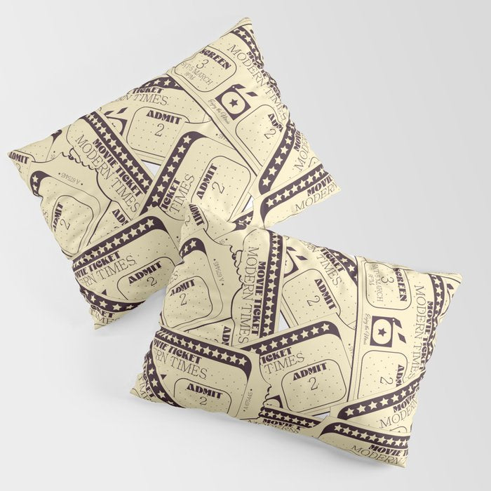 Movie tickets Pillow Sham Gallery Image 1