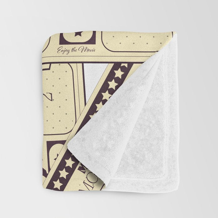 Movie tickets Throw Blanket Gallery Image 3