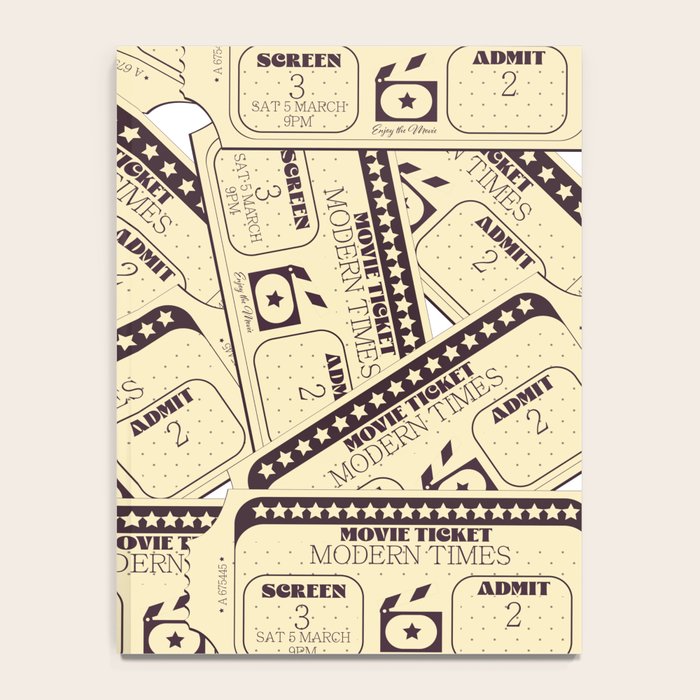 Movie tickets Notebook Gallery Image 4