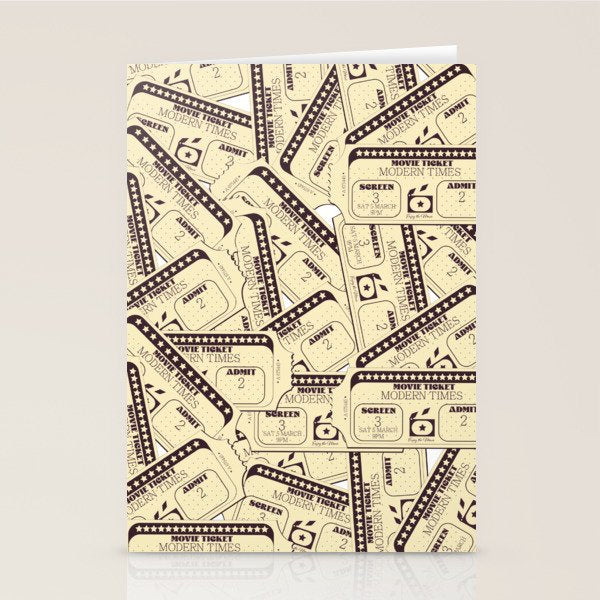 Movie tickets Stationery Card Gallery Image 2