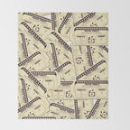 Movie tickets Throw Blanket Gallery Image 2