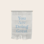 You Are Doing Great Baby Blue Wall Hanging Gallery Image 1