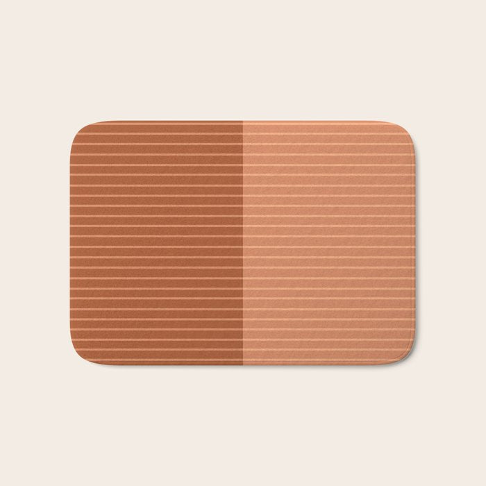 Color Block Lines XXXVIII Bath Mat Gallery Image 1