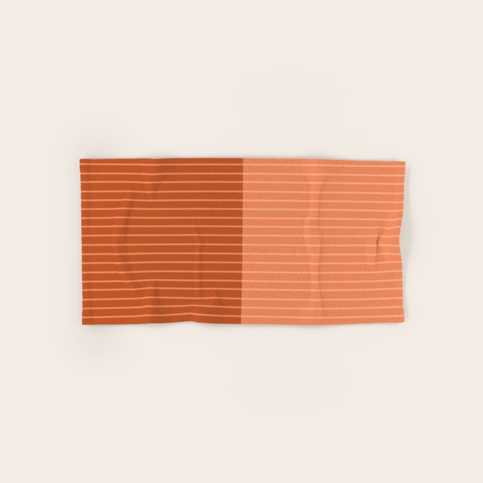 Color Block Lines XXXVIII Bath Towel Gallery Image 1