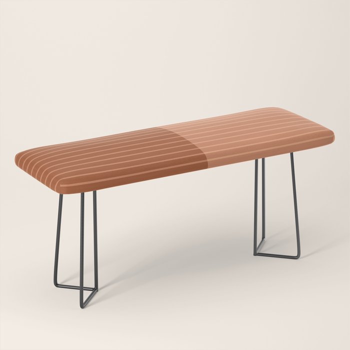 Color Block Lines XXXVIII Bench Gallery Image 1