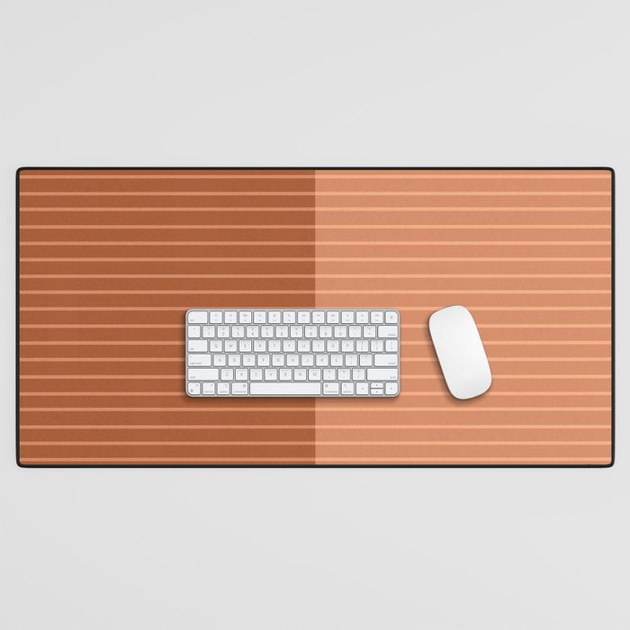 Color Block Lines XXXVIII Desk Mat Gallery Image 1