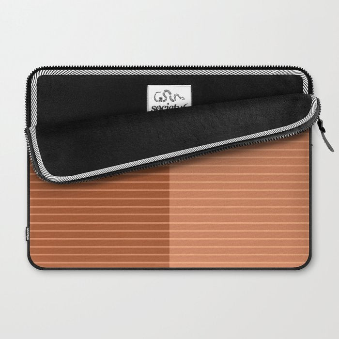 Color Block Lines XXXVIII Laptop Sleeve Gallery Image 2