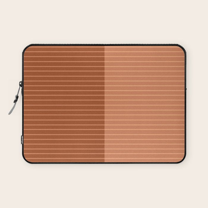 Color Block Lines XXXVIII Laptop Sleeve Gallery Image 1
