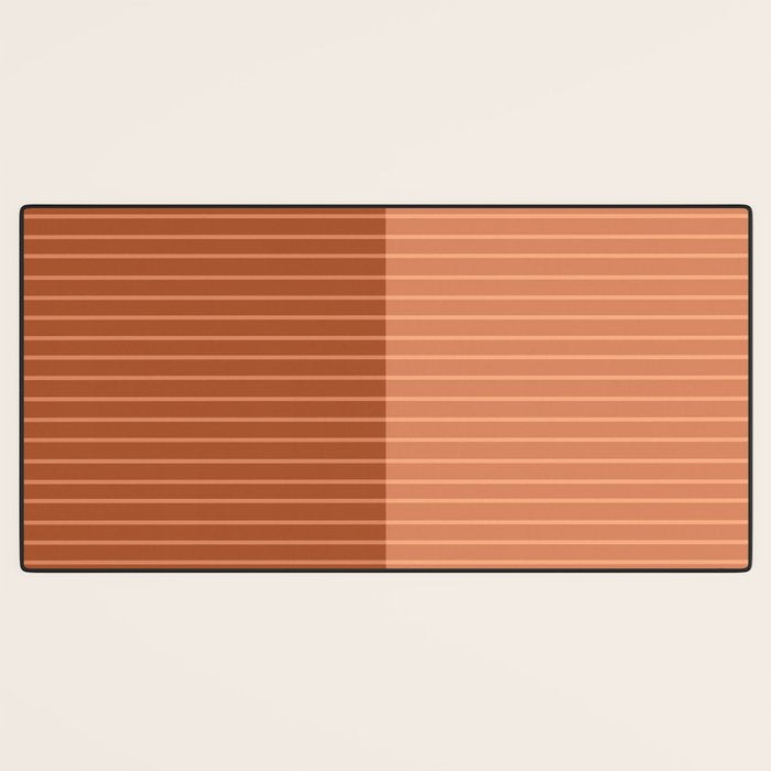 Color Block Lines XXXVIII Desk Mat Gallery Image 3
