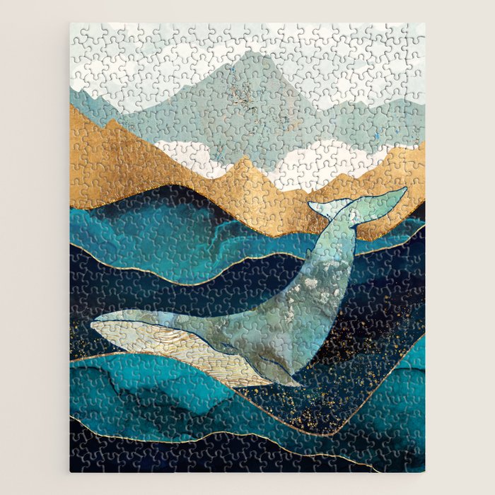 Blue Whale Jigsaw Puzzle Gallery Image 1