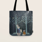 catching fireflies Tote Bag Gallery Image 1