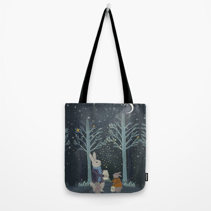 catching fireflies Tote Bag Gallery Image 2