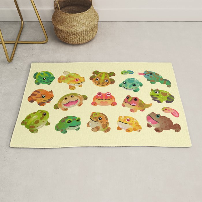 Horned frog - bright Rug Gallery Image 1