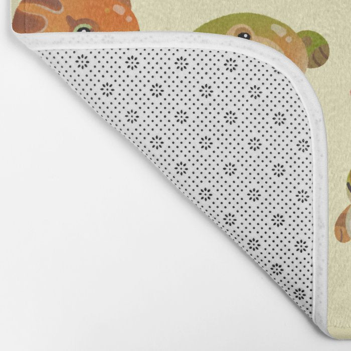 Horned frog - bright Bath Mat Gallery Image 2
