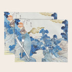 An Evening View of Fuji (Fuji no Yukei) by Utagawa Kuniyoshi  Placemat Gallery Image 1