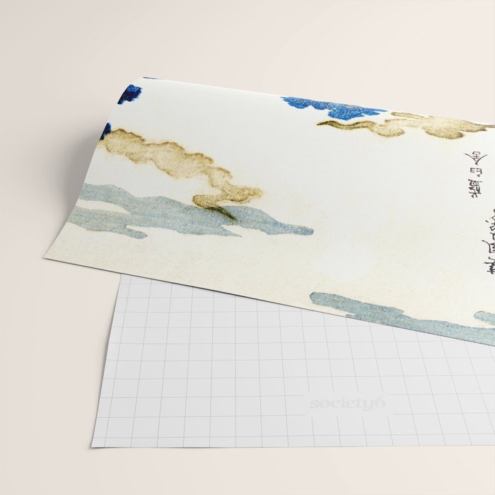 An Evening View of Fuji (Fuji no Yukei) by Utagawa Kuniyoshi  Wrapping Paper Gallery Image 2