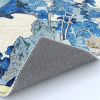 An Evening View of Fuji (Fuji no Yukei) by Utagawa Kuniyoshi  Rug Gallery Image 4