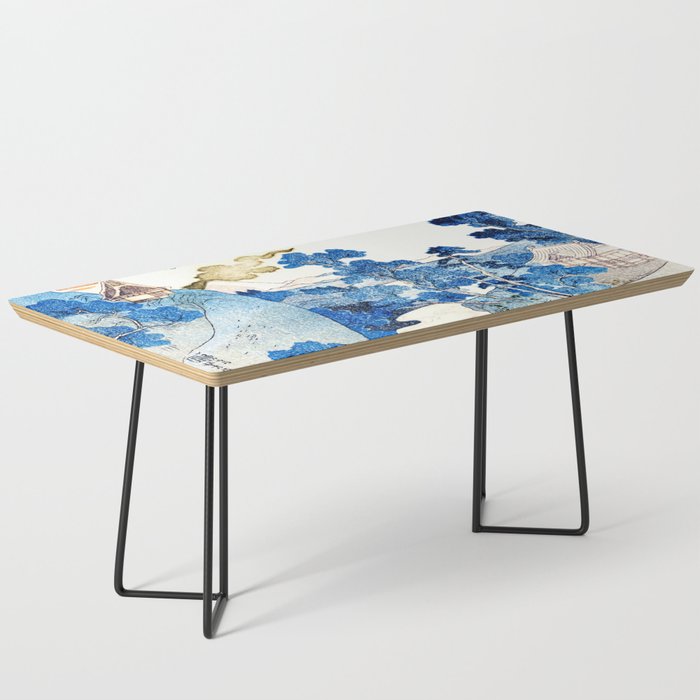 An Evening View of Fuji (Fuji no Yukei) by Utagawa Kuniyoshi  Coffee Table Gallery Image 1