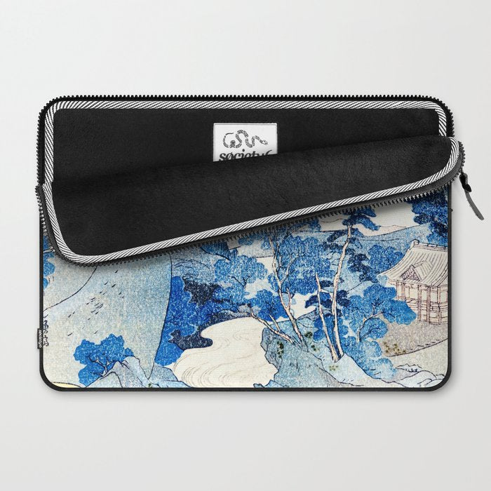 An Evening View of Fuji (Fuji no Yukei) by Utagawa Kuniyoshi  Laptop Sleeve Gallery Image 2