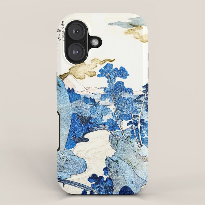 An Evening View of Fuji (Fuji no Yukei) by Utagawa Kuniyoshi  iPhone Case Gallery Image 1