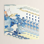 An Evening View of Fuji (Fuji no Yukei) by Utagawa Kuniyoshi  Wrapping Paper Gallery Image 3