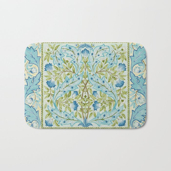 William Morris "Wilhelmina" Bath Mat Gallery Image 1