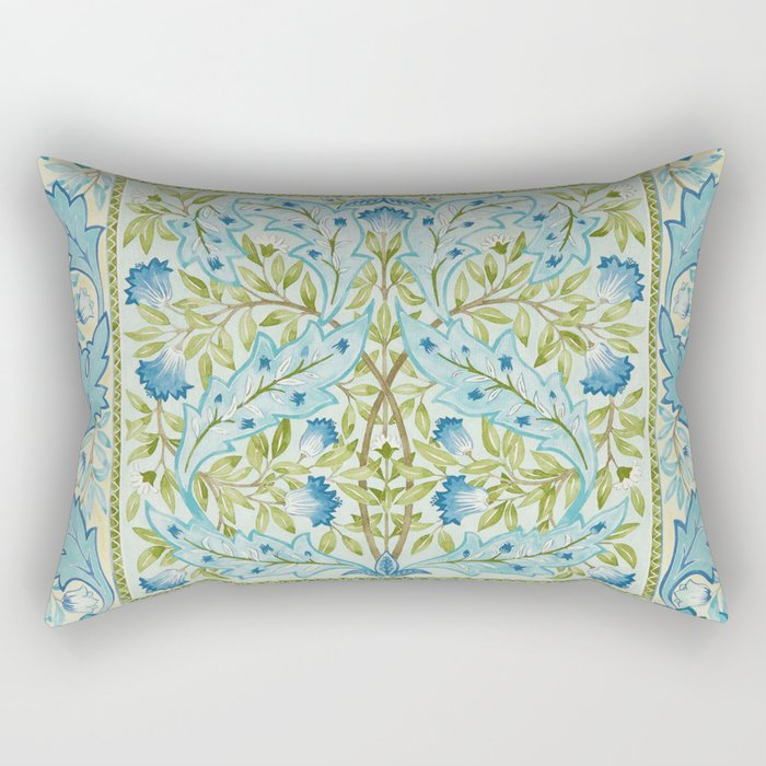 William Morris "Wilhelmina" Rectangular Pillow Gallery Image 1