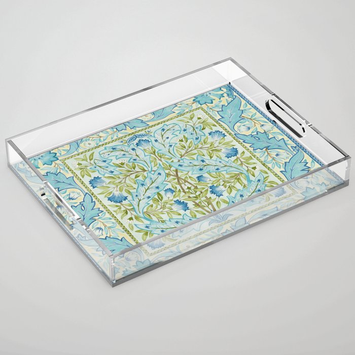 William Morris "Wilhelmina" Acrylic Tray Gallery Image 1