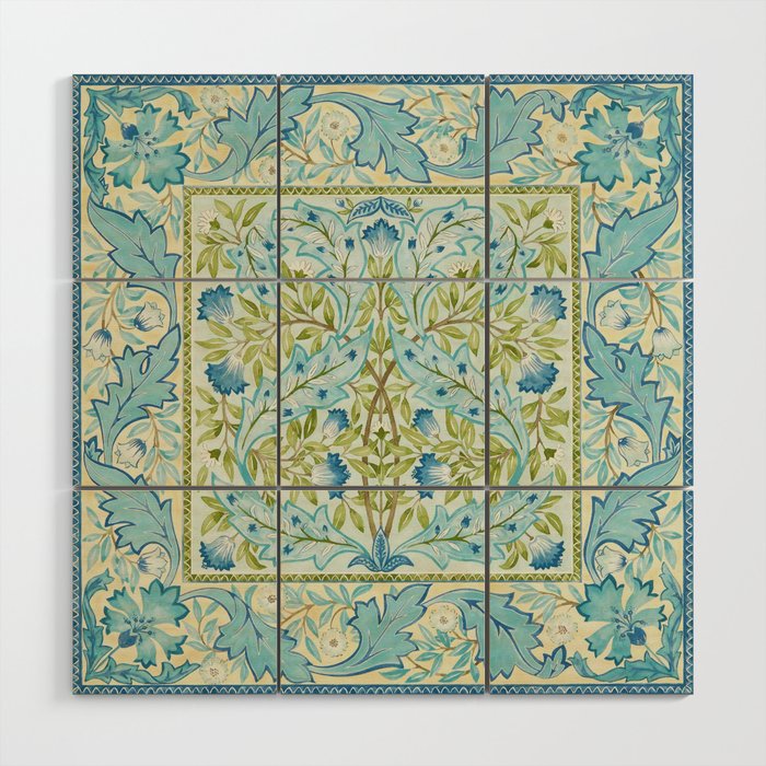 William Morris "Wilhelmina" Wood Wall Art Gallery Image 1