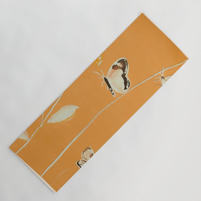 Butterflies 3 Yoga Mat Gallery Image 1