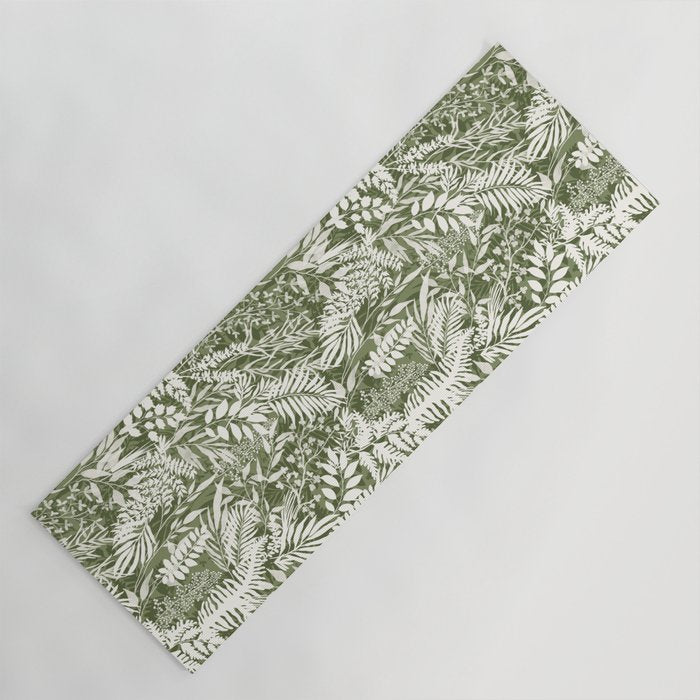 Leafy autumn forest GW Yoga Mat Gallery Image 1