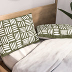 Boho (Olive Green) Pillow Sham Gallery Image 2