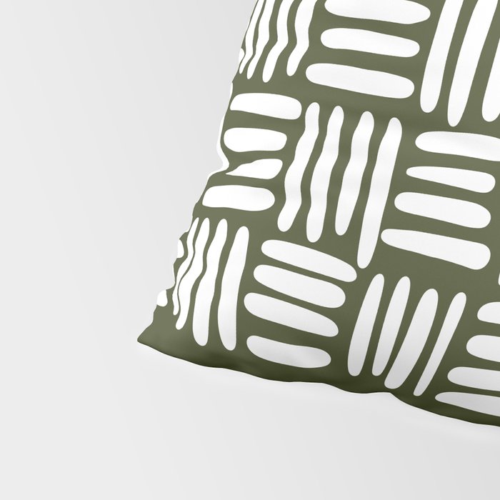 Boho (Olive Green) Pillow Sham Gallery Image 4