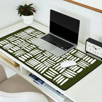 Boho (Olive Green) Desk Mat Gallery Image 2