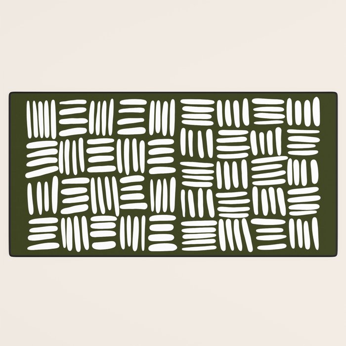 Boho (Olive Green) Desk Mat Gallery Image 3