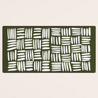 Boho (Olive Green) Desk Mat Gallery Image 3