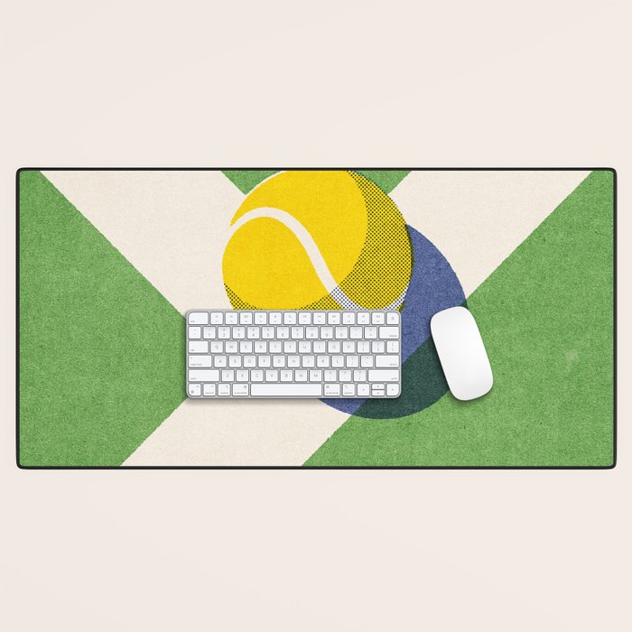 BALLS / Tennis - grass court I Desk Mat Gallery Image 1